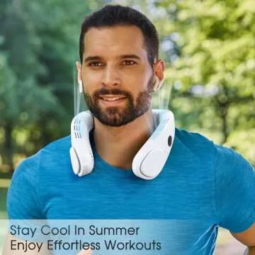 Jawhock Neck Fan: Rechargeable Cooling Solution for All