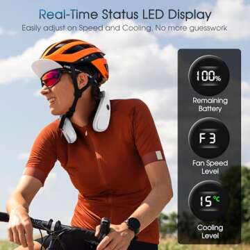 Jawhock Neck Fan: Rechargeable Cooling Solution for All