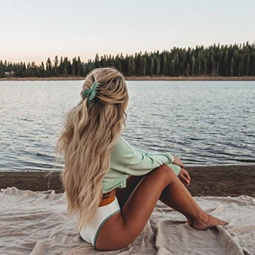 Big Hair Claw Clips 6 Packs Large Claw Clip for Women Non Slip Jaw Clips for Thick Thin Hair Strong Hold Jaw Hair Clips Non-Slip Hair Grip Catch Barrette Accessories…