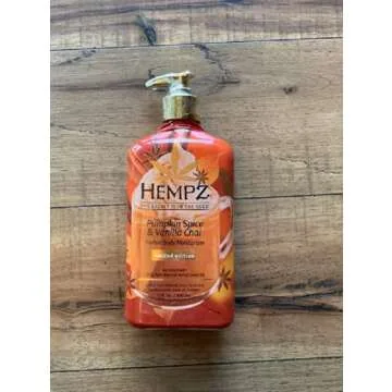 Hempz Pumpkin Spice & Vanilla Chai Herbal Body Moisturizer - 17 oz