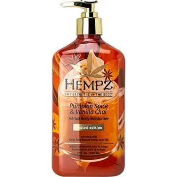 Hempz Pumpkin Spice & Vanilla Chai Body Moisturizer 17 oz