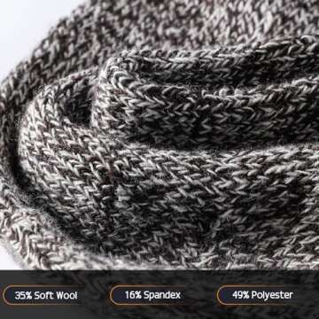 Tavaleu Wool Socks for Women - Soft Cozy Comfortable Winter Wear