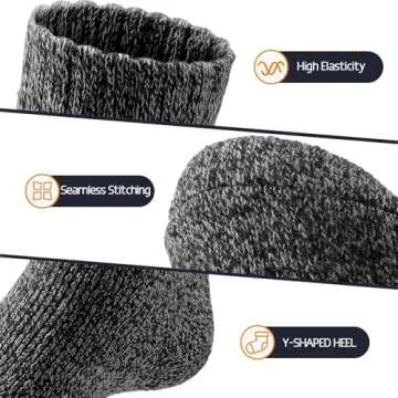 Tavaleu Wool Socks: Warm & Cozy Winter Socks for Women