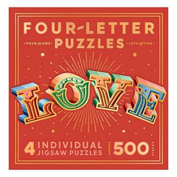 Knock Knock Love Four-Letter Puzzle (10083)