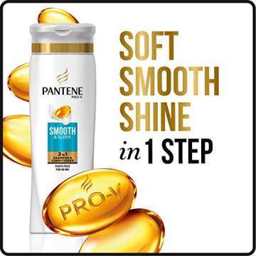 Pantene Smooth & Sleek 2 in 1 Shampoo & Conditioner