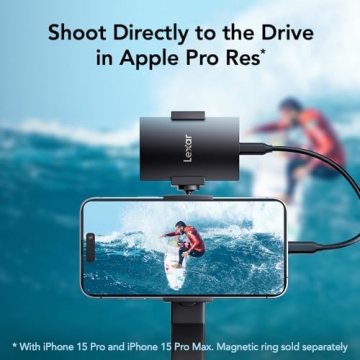 Lexar 2TB Portable SSD - Fast, Slim, Secure Storage Solution