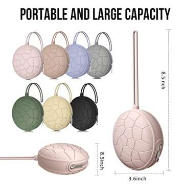 Smlpuame 3 Pack Pacifier Holder Case - Silicone Portable Storage for Diaper Bags