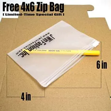 L.A. Colors 1 Neon Gel Eyeliner [ CP635 Flash White ] Long Wear n Intense Color Eye Liner Pencil + Free Zipper Bag
