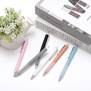 Linbsunne Ballpoint Pens Comfortable Grip Quick-Dry Ink