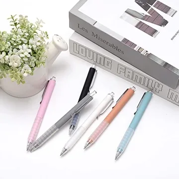 Linbsunne Ballpoint Pens Comfortable Grip Quick-Dry Ink