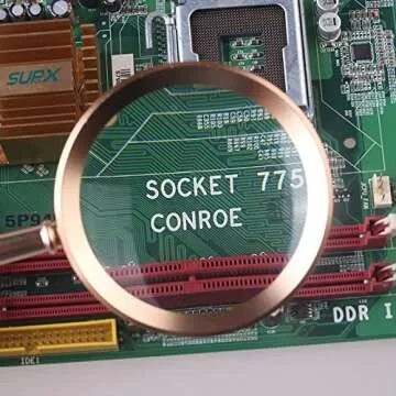 5X Handheld Magnifier - High Clarity, Perfect for All Ages