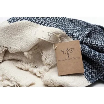 Premium Smyrna Turkish Cotton Hand Towels Set of 2