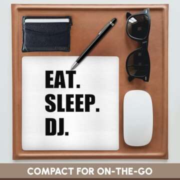 Durable 3dRose DJ Mouse Pad for Every Music Lover