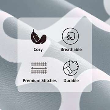 Durable Top Finel Decorative Cushion Covers 20 X 20 Set of 6