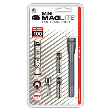Maglite Mini LED 2-Cell AAA Flashlight for Reliable Lighting