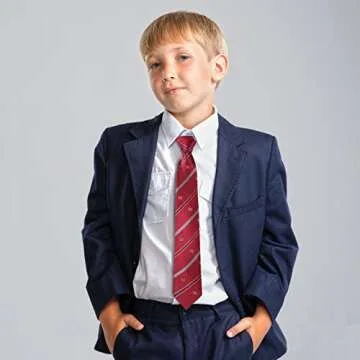 Geyoga Adjustable Boys' Ties - 4 Stylish Neckties Set