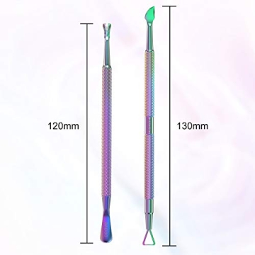 High-Quality Stainless Steel Cuticle Pusher Set