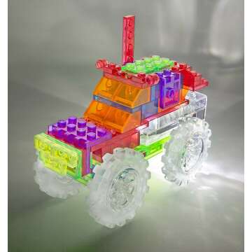 Laser Pegs 6-in-1 Monster Truck Building Set