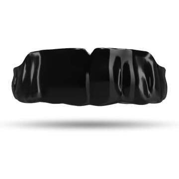 Impact Custom Professional MMA Boxing Muay Thai Mouthguard - Black