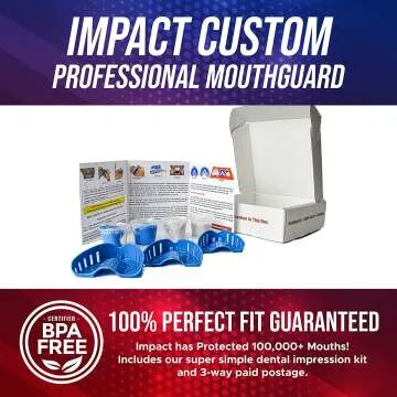 Impact Custom MMA Boxing Mouthguard - Black