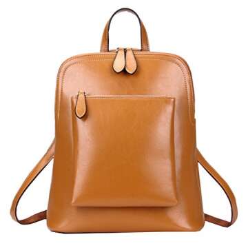 HESHE Backpack for Women Leather Backpack Purse Convertible Designer Bag Back Pack for Work Everythi...