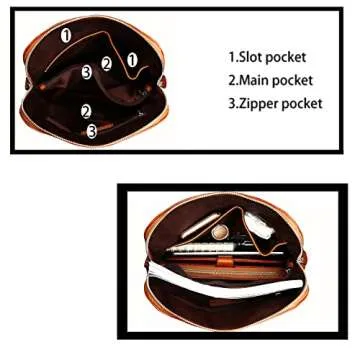 HESHE Backpack for Women Leather Backpack Purse Convertible Designer Bag Back Pack for Work Everything Bag(DBrown-R-Cowhide Leather)