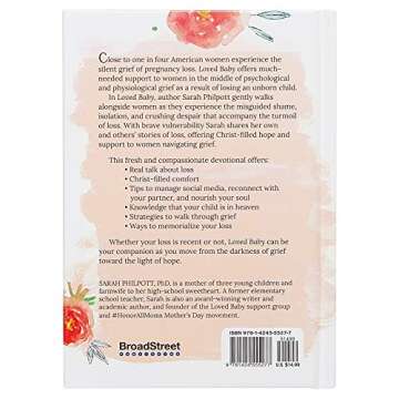 Loved Baby: 31 Devotions Helping You Grieve and Cherish Your Child after Pregnancy Loss (Hardcover) – A Devotional Book on How to Cope, Mourn and Heal after Losing a Baby