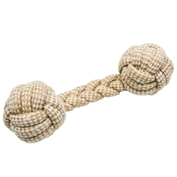 Natural Rope Dog Toys 4 Pack - Safe & Fun Playtime