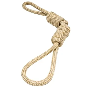 Natural Rope Dog Toys 4 Pack - Safe & Fun Playtime