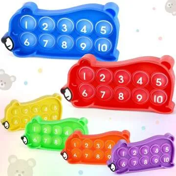 Torlam Ten Frames Math Games Board for Kids