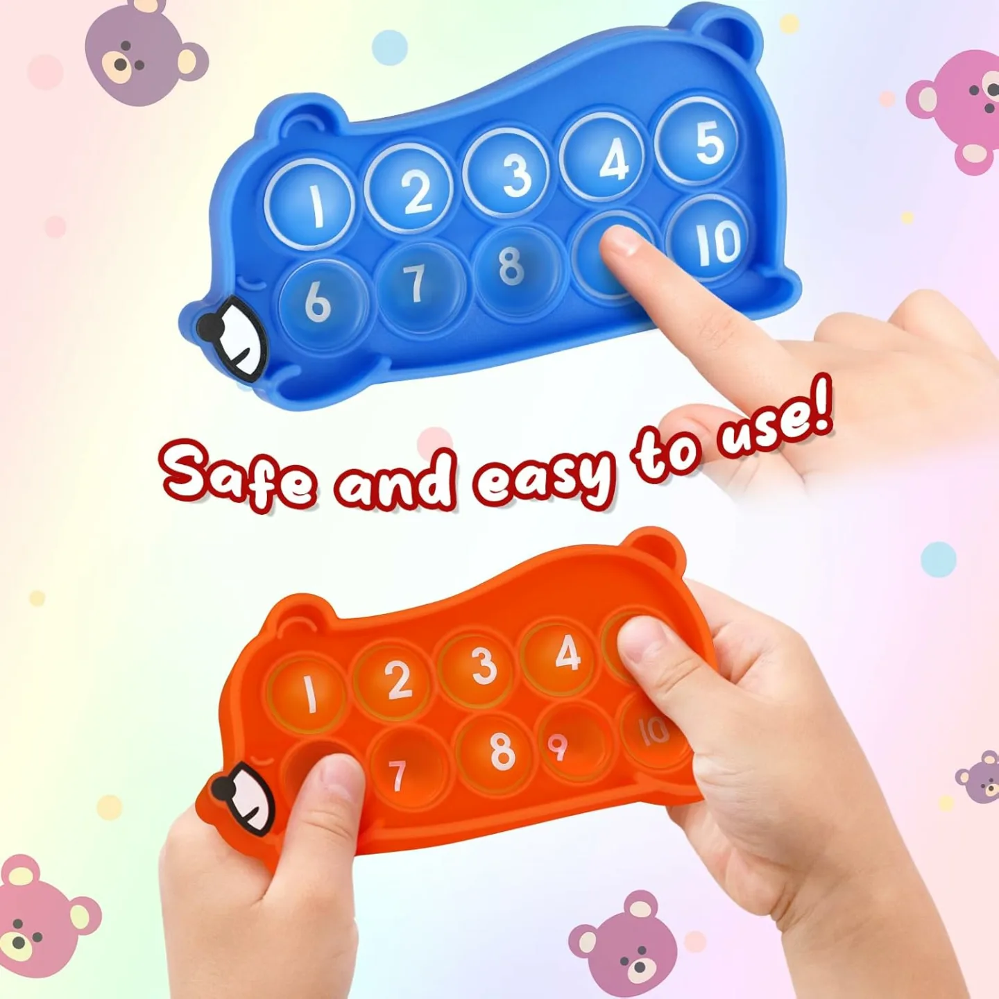 Torlam Ten Frames Math Games Board for Kids