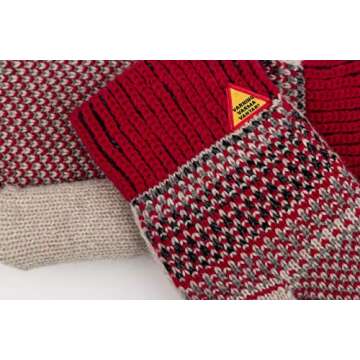 Öjbro Swedish made 100% Merino Wool Soft Thick & Extremely Warm Mittens (as Featured by the Raynauds Assn)