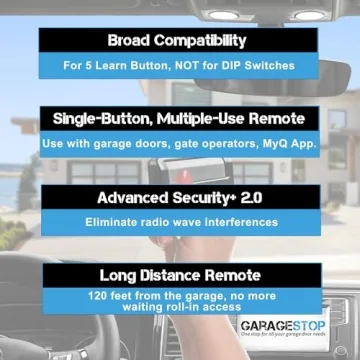 Chamberlain Craftsman Liftmaster Garage Door Remote Replacement