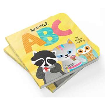 Animal ABC: Playful Animals Board Book For Kids