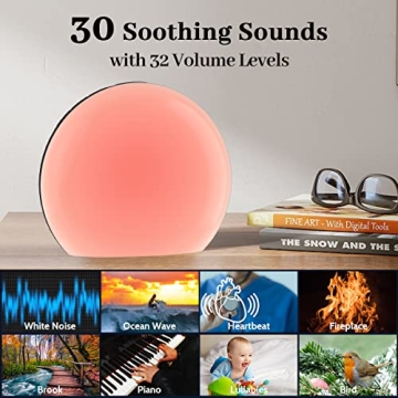 Meditation White Noise Sound Machine for Relaxation and Sleep