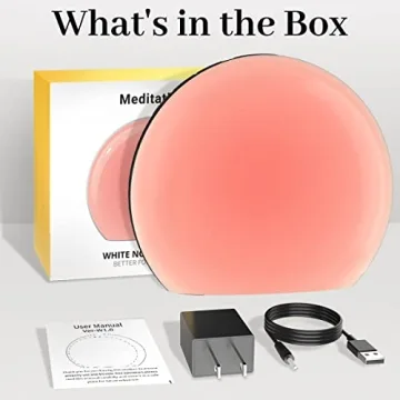 Meditation White Noise Sound Machine for Relaxation and Sleep