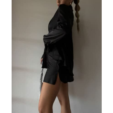 Chic Women Newspaper Printed 2 Piece Skirt Set for Parties