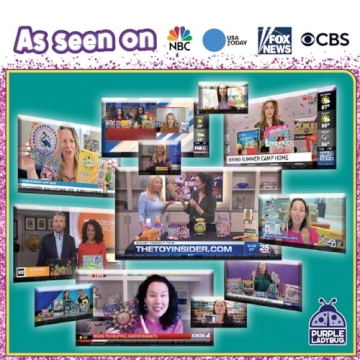 PURPLE LADYBUG DIY Picture Frame Craft Kit for Kids