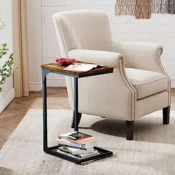 Stylish QEEIG C Table Set of 2 for Living Room