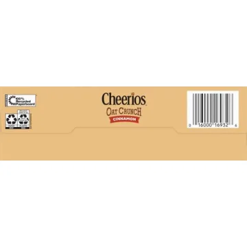 Cheerios Oat Crunch Cinnamon Cereal - Crunchy & Tasty!