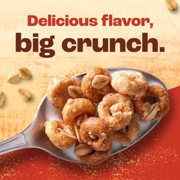 Cheerios Oat Crunch Cinnamon Cereal - Crunchy & Tasty!
