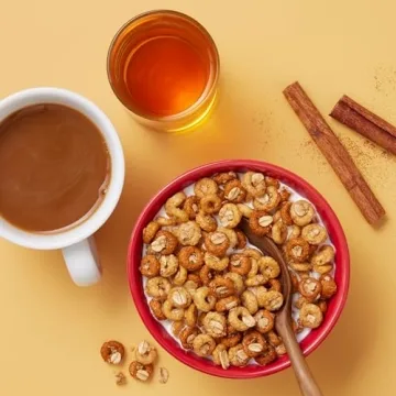 Cheerios Oat Crunch Cinnamon Cereal - Crunchy & Tasty!