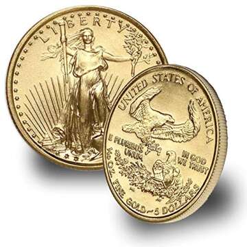 1986 - Present 1/10 oz American Eagle Gold Bullion Coin Brilliant Uncirculated
