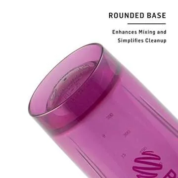 BlenderBottle Strada Shaker Cup Perfect for Protein Shakes and Pre Workout, 24-Ounce, Black