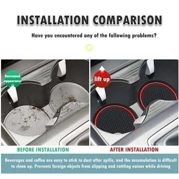 SHAOHAO for 2024 2025 Mazda CX-50 Door Slot Mats Anti-Dust Car Slot Mats Fit for 2023 2024 2025 Mazda CX-50 CX 50 Accessories Center Console Liners Mat 2024 2025 CX50 Cup Holder Inserts Non-Slip Pads