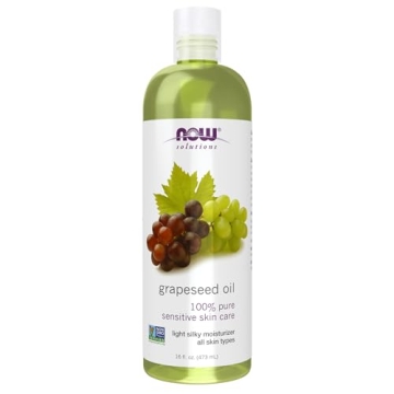 Now Foods Grapeseed Oil 16 oz Lightweight Moisturizer