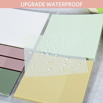 ONEDONE Transparent Sticky Notes 700 Sheets Clear Reusable