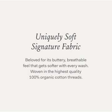 Boll & Branch Signature Hemmed Pillowcase Set - Standard, White - 100% Organic Cotton - 2 Luxe Buttery Soft Pillowcases from Threads