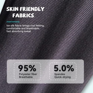 Breathable Athletic Headbands for Kids - 6-Pack