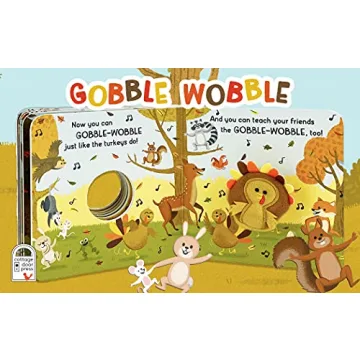 Gobble Wobble Finger Puppet Thanksgiving Book for Kids